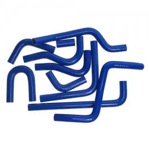 Патрубок ГАЗ-3302 ЕВРО-3 отопителя комплект 10шт. синий силикон MEGAPOWER 810-13-007 MEGA POWER