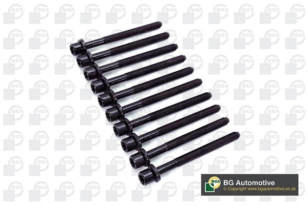 к-кт болтов ГБЦ! 10шт.\ Audi A3/A4 1.6/2.0 97> BK5346 BG AUTOMOTIVE