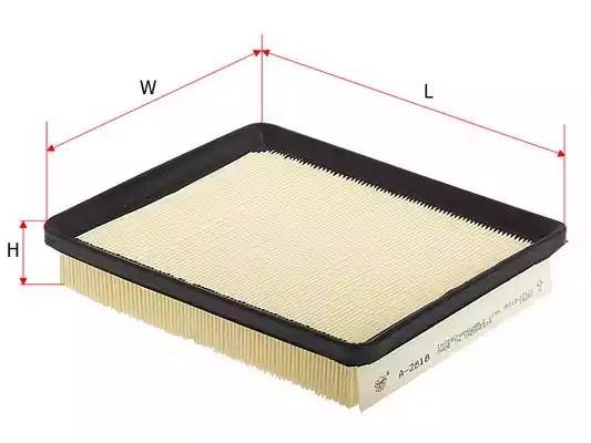 Фильтр воздушный HYUNDAI SONATA EF 04- (ТАГАЗ)/KIA MAGENTIS A2818 A2818 SAKURA