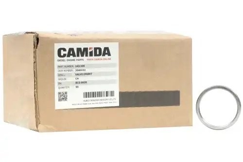 Седло клапана впускного (ГБЦ) КАМАЗ дв. Cummins ISLe, L 3940152, 5300834 143346 CAMIDA