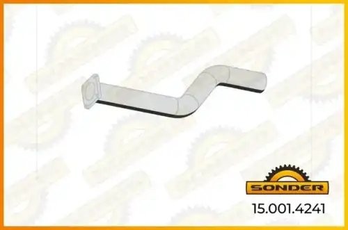 Труба глушителя DAF 150014241 SONDER