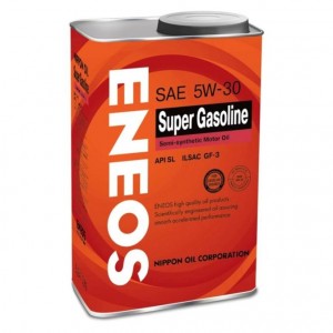 Масло моторное полусинтетическое Super Gasoline 5W30 SL 1л OIL1358 ENEOS
