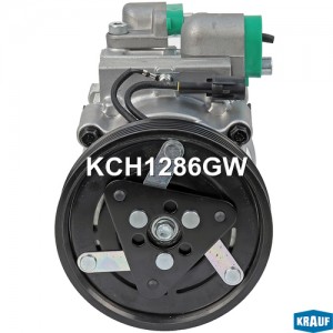 Компрессор HYUNDAI Sonata (98-),Santa Fe (00-) (2.0 i/2.4 i) кондиционера KRAUF KCH1286GW KRAUF