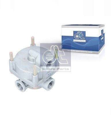 Клапан ускорительный RVI/ MAZ/ KMZ/ BUS , Вход 1 , 2 и 4 : M 22x1.5; 4.60856 DIESEL TECHNIC