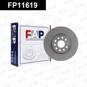 Тормозной диск с покрытием GEOMET FP11619 FP11619 FAP