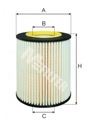 фильтр масляный!\ Opel Astra/Corsa/Meriva/Zafira 1.7CDTi 06> TE4033 MFILTER AUTOMOTIVE FILTERS