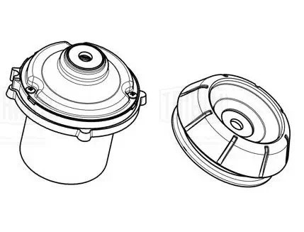 Опора амортизатора переднего с подшипником SA 2150 TRIALLI