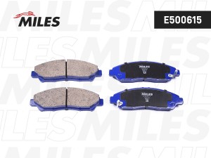 Колодки тормозные передние (Смесь CERAMIC серия PRO) HONDA PILOT 08-/ACURA MDX 0 E500615 MILES