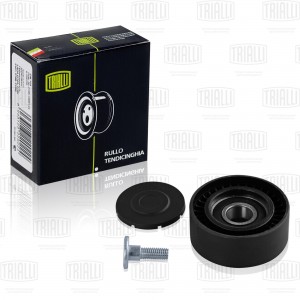 Ролик генератора для а/м Lada Largus, Renault Logan (16 клап.) (без ГУР) TRIALLI CM 0909 TRIALLI