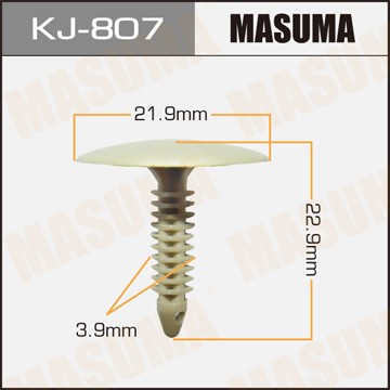 Пистон обивки универсальный MASUMA KJ807 MASUMA