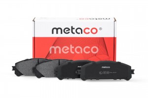 Колодки тормозные передние к-кт 3000120 3000120 METACO
