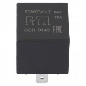 Реле 24V 30A 5 конт. для а/м Sitrak C7H/Howo T5G/T7H (SCR 0143) SCR 0143 START VOLT