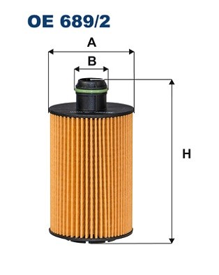 Фильтр масляный OE689/2 OE6892 FILTRON