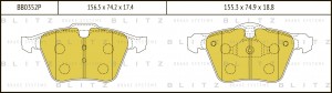 FORD EUROPA S-MAX /VOLVO V70 BB0352P BLITZ