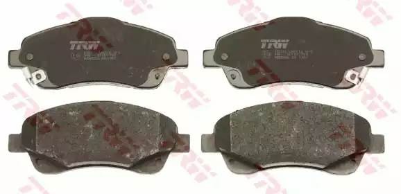 Колодки передние TOYOTA AVENSIS (T25) GDB3336 GDB3336 TRW
