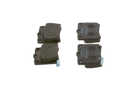 Колодки тормозные MITSUBISHI Pajero Sport,Montero Sport (98-09) (2.5 D/3.0) задн 0 986 424 711 BOSCH