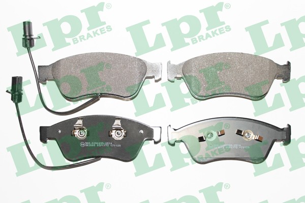Колодки тормозные дисковые 05P1772 05P1772 LPR