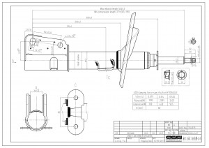 Амортизатор передний CHRYSLER VOYAGER  DG01461 DG01461 MILES