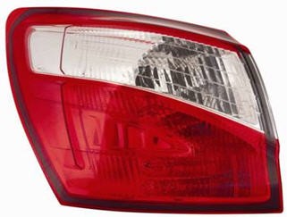 фонарь левый! Nissan Qashqai 10> 21519L3LUE DEPO