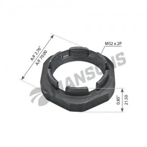 Гайка VOLVO FH12 ступицы задней (M52x2) MANSONS 900.340 MANSONS