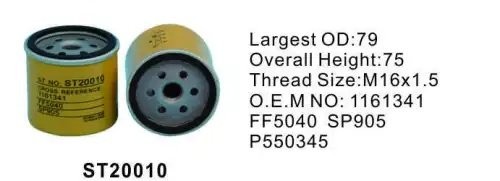 Фильтр топливный ST20010 ST20010 STAL