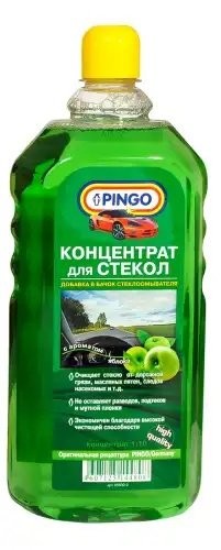 Жидкость омывателя летняя 1л концентрат 1:10 яблоко PINGO 85030-2 PINGO