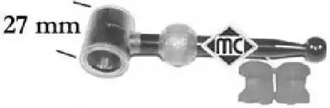Тяга RENAULT Megane механизма переключения передач METALCAUCHO 05095 METALCAUCHO