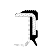 сальник к-вала !105x130x12 TFE \MAN 01017541B CORTECO