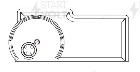 Фильтр эл. бензонасоса для а/м УАЗ Patriot (05-) 409/ЗМЗ PRO единый бак c 11.201 SFF 0320 START VOLT