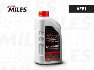 Антифриз готов к применению G12/G12+ (красный, SUPER LONG LIFE COOLANT) 1 кг AFR AFR1 MILES