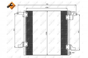 MERCEDES BENZ W163 M-KLASSE (ML) (1998-2004) 35526 NRF