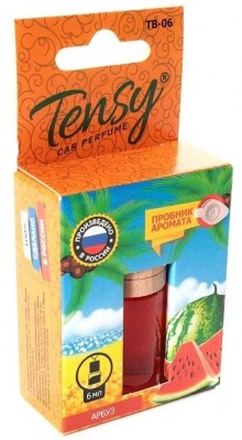 ароматизатор! TENSY (TB-06) подвесной, жидкость, бутылочка 'Арбуз'\ TB06 TENSY