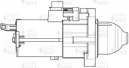 Стартер для а/м Honda CR-V (06-)/Accord (08-) 2.4i 1,6кВт LSt 2310 LST 2310 START VOLT