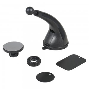 Держатель для телефона на торпедо/лоб. стекло магнитный прорезиненный (AMS-U-14) AMS-U-14 AIRLINE