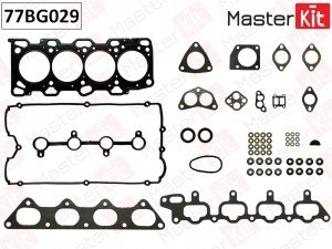 Верхний комплект прокладок ГБЦ Hyundai/Kia Santa Fe/Sonata 2.4i (G4JS/G4JG) 01-  77BG029 MASTER KIT