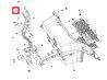 Кронштейн SHACMAN SHAANXI X6000 подножки верхний правый OE DZ16251242012 SHACMAN SHAANXI