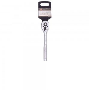 Трещотка 1/4" 155 мм "AV Steel" (45 зубцов рифленая рукоятка) AV508614 AV STEEL