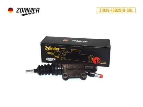 Цилиндр сцепления рабочий ГАЗель, Волга, Соболь дв. 406, 405 (шток 125 мм) 31029160251050L ZOMMER