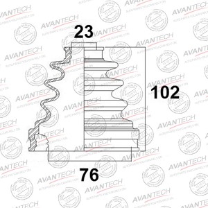 Пыльник привода Avantech BD0103 AVANTECH
