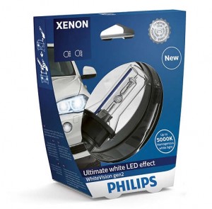 Лампа ксеноновая D1S 35W PK32d-2 5000К блистер (1шт.) Xenon White Vision Gen2 PH 85415WHV2S1 PHILIPS