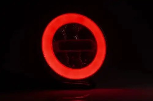 фонарь задний! LED 3-функциональный, 140х50.5 с проводом 1м\ FT113YLED FRISTOM