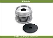 Шкив KIA Ceed (12-) генератора TESLA TECHNICS TT64408 TESLA TECHNICS