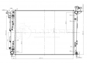 Радиатор охл. Kia Sportage III/Hyundai iX35 (10-) G AT (Словакия/РФ) Sportage II LRC081S5 LUZAR