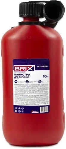 канистра пластиковая! 10л, крышка с защитой от детей BRX0190002 BRIX