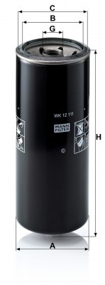 Фильтр топливный CUMMINS WK 12 111 MANN FILTER