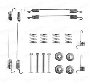 Монтажный комплект барабанного тормоза Renault Logan ( 7701205518 ) D203 RFK008 RENZO