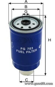 Фильтр топливный FG703 FG 703 GOODWILL