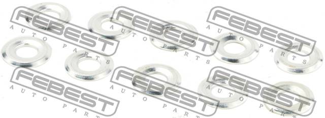 Кольцо уплотн форсунки впрыска топлива (10 шт) TOYOTA LAND CRUISER PRADO 120 200 RINGFL-016-PCS10 FEBEST