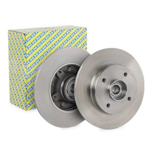 Диск тормозной CITROEN C4 1.4-2.0 04-/PEUGEOT 307  (Тормозной диск с интегрирова KF159.48U NTN SNR