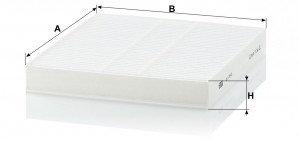 Фильтр салонный CU2141 MANN CU2141 MANN FILTER